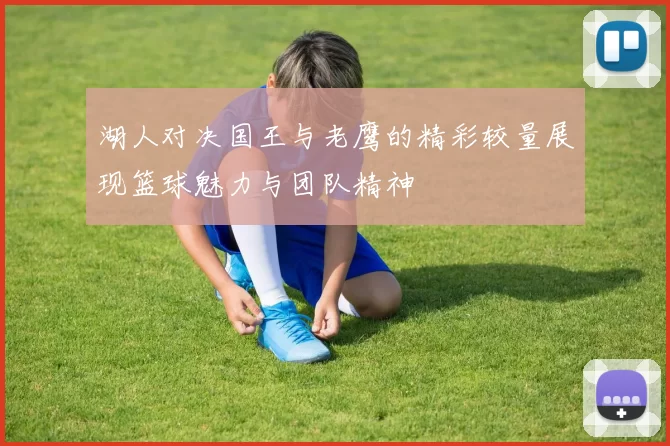 湖人对决国王与老鹰的精彩较量展现篮球魅力与团队精神